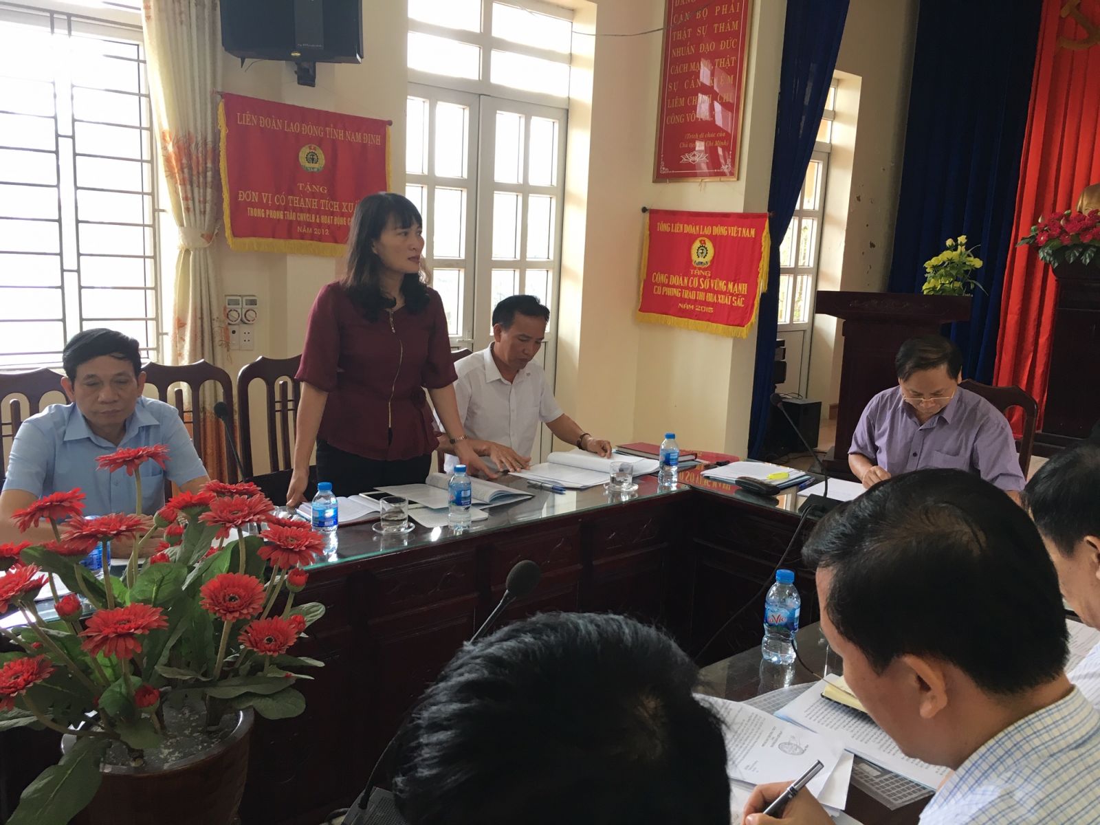 Đồng chí: Nguyễn Thị Hà – Chủ tịch Hội LHPN tỉnh – Phó trưởng đoàn giám sát