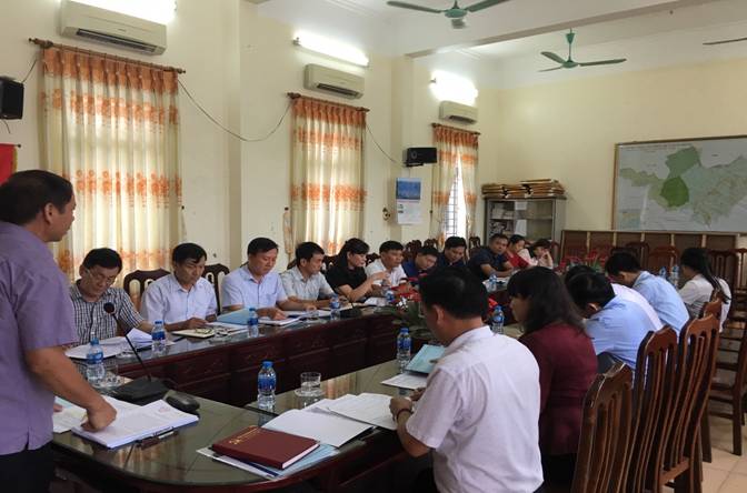 Đồng chí Nguyễn Viết Hưng - UVBTVTU, Phó chủ tịch Thường trực HĐND tỉnh, Phó Trưởng BCĐ thực hiện QCDC của tỉnh